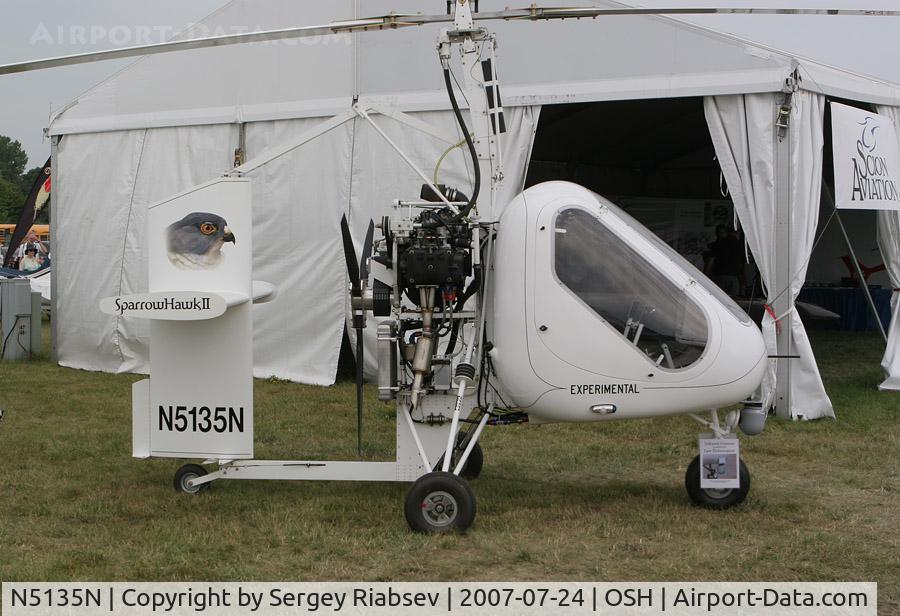 N5135N, 2007 American Autogyro Sparrowhawk II C/N S0200014, EAA AirVenture 2007