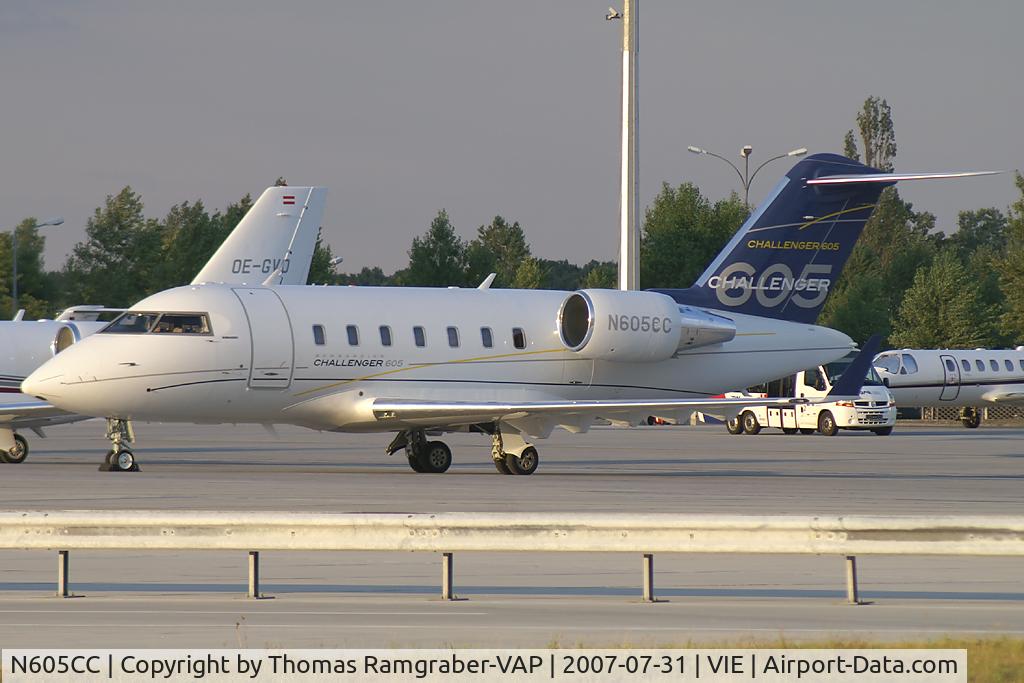 N605CC, Canadair Challenger 604 (CL-600-2B16) C/N 5320, Bombardier Aerospace Corp. Canadair CL605 Challenger