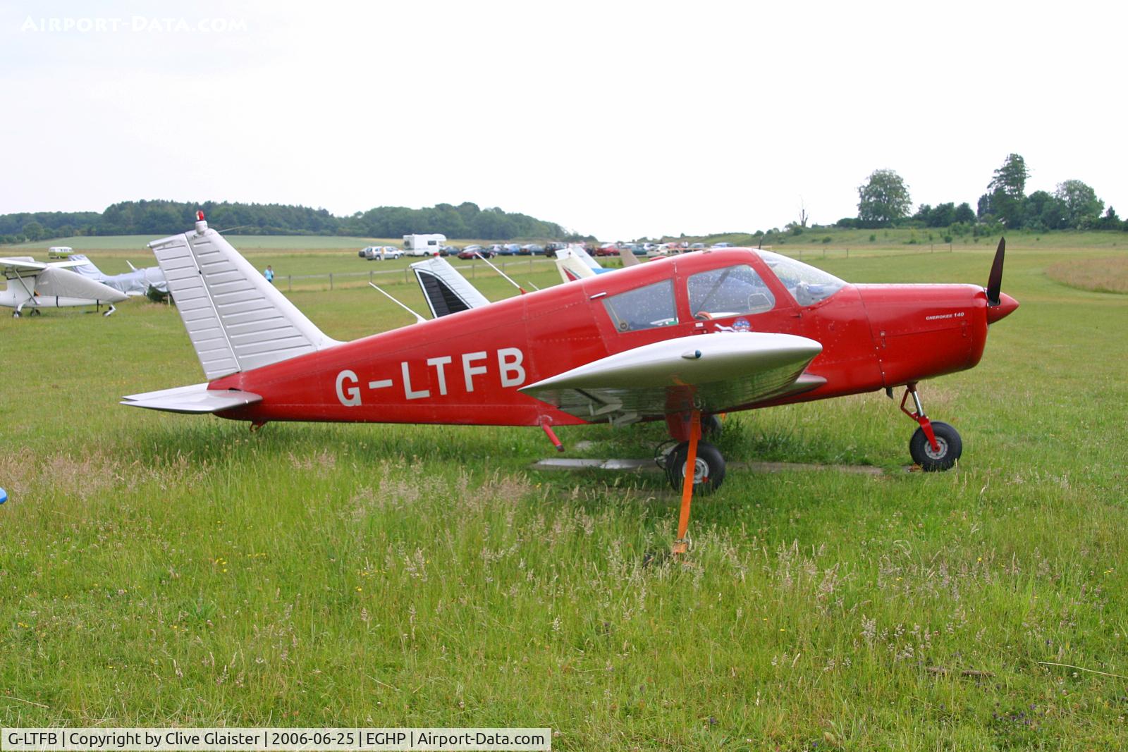G-LTFB, 1967 Piper PA-28-140 Cherokee C/N 28-23343, Previous ID: G-AVLU - G-LTFB was an acronym for LONDON TRANSPORT FLYING CLUB LTD