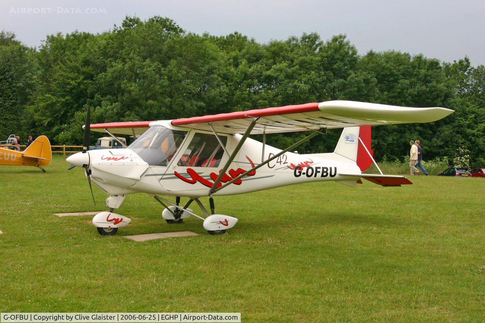 G-OFBU, 2001 Comco Ikarus C42 FB UK C/N PFA 322-13653, Registered as new in the UK 2001-08-28