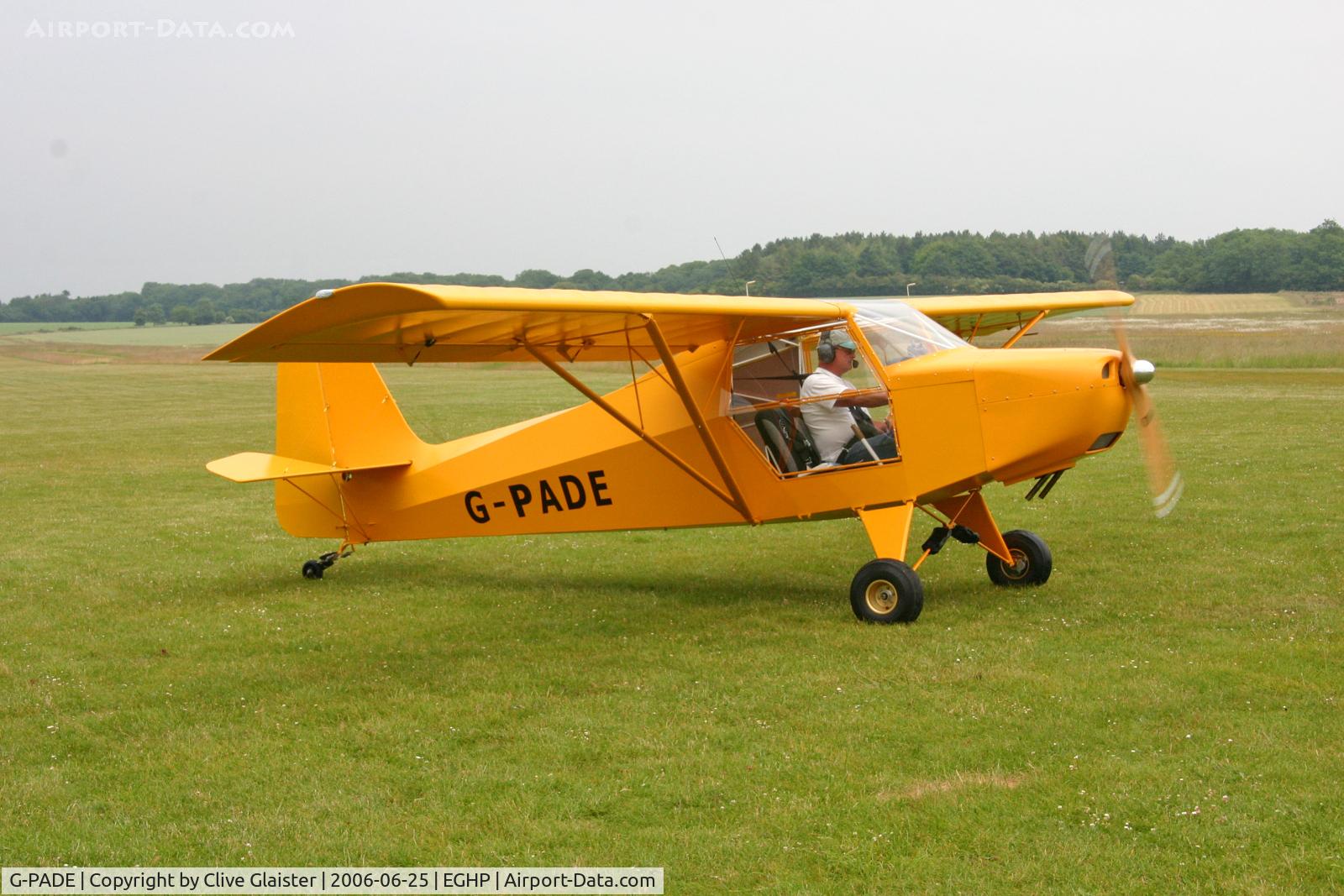 G-PADE, 2004 Escapade Jabiru(3) C/N BMAA/HB/369, Registered new in the UK 2004-06-02