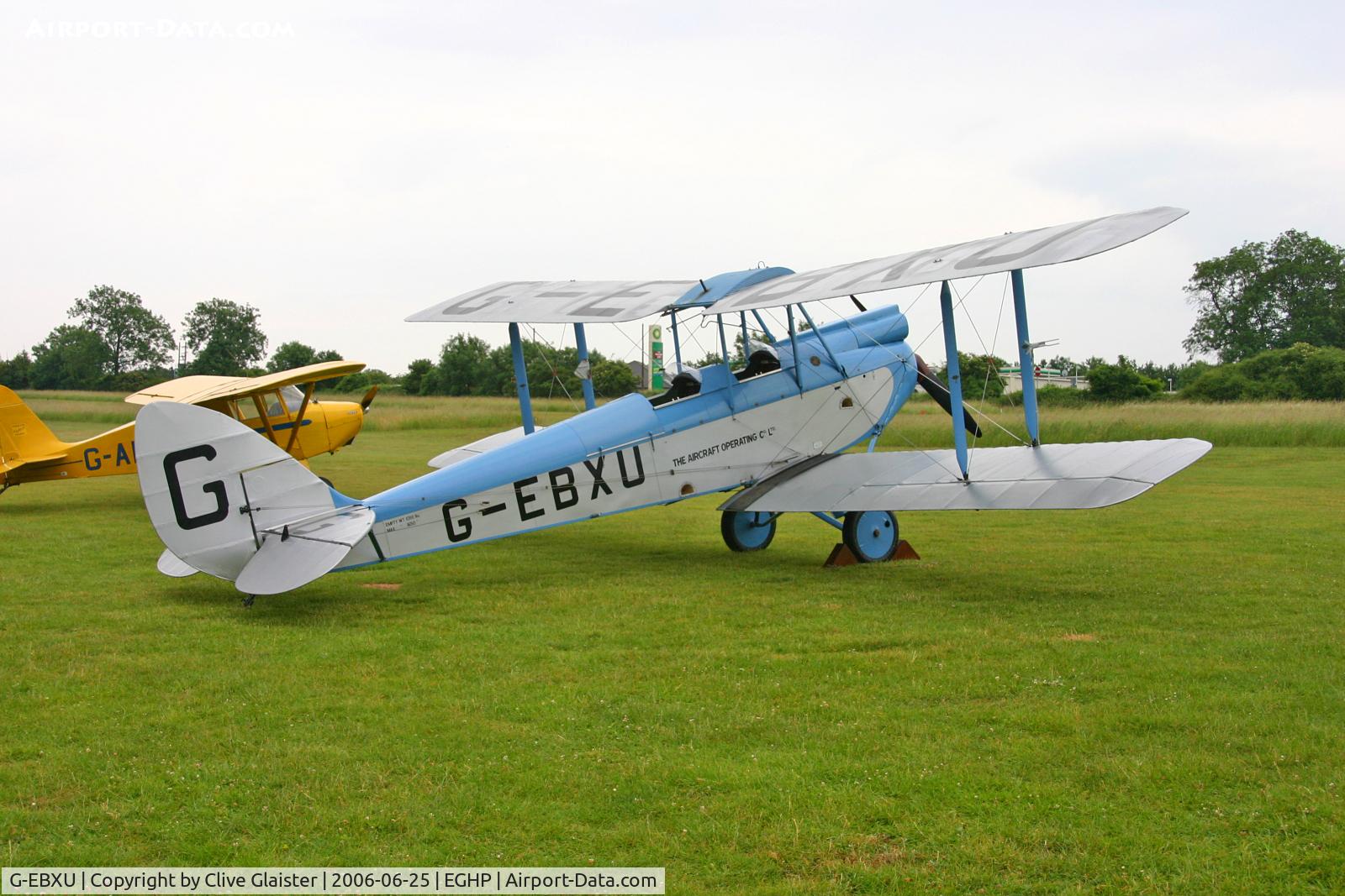 G-EBXU, 1928 De Havilland DH-60X Moth C/N 627, canx to Spain 12.6.2006, became EC-KCY