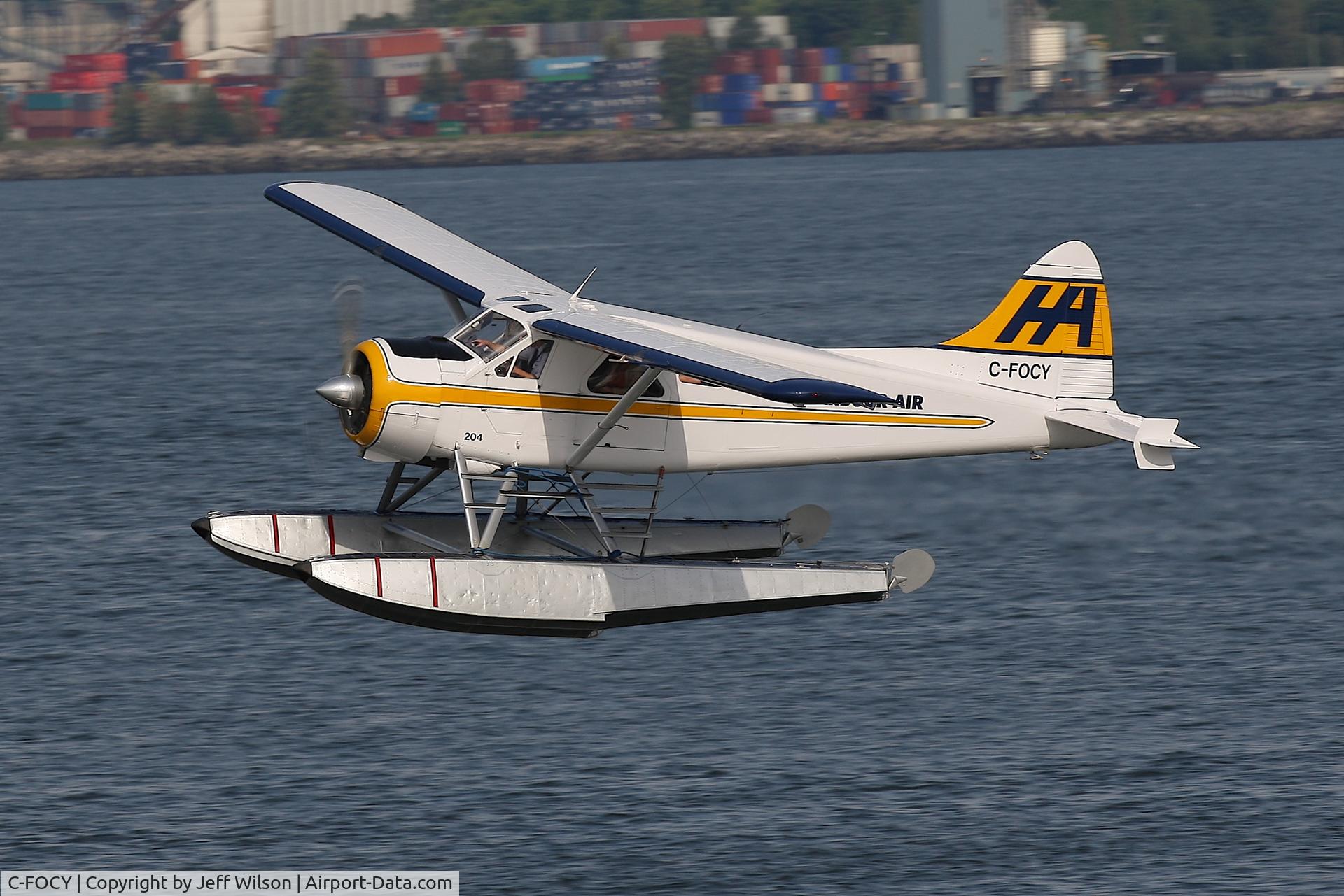 C-FOCY, 1950 De Havilland Canada DHC-2 Beaver Mk.1 C/N 79, Shot in Vancouver harbour
