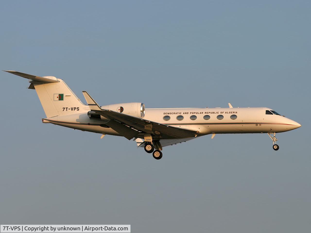7T-VPS, 1996 Gulfstream Aerospace G-1159C Gulfstream IV SP C/N 1291, Algerian Air Force Aircraft