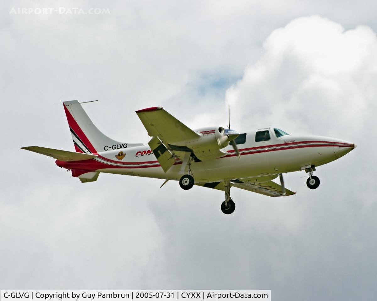C-GLVG, 1979 Piper PA-60 Aerostar 600A C/N 60-0695-7961217, On final