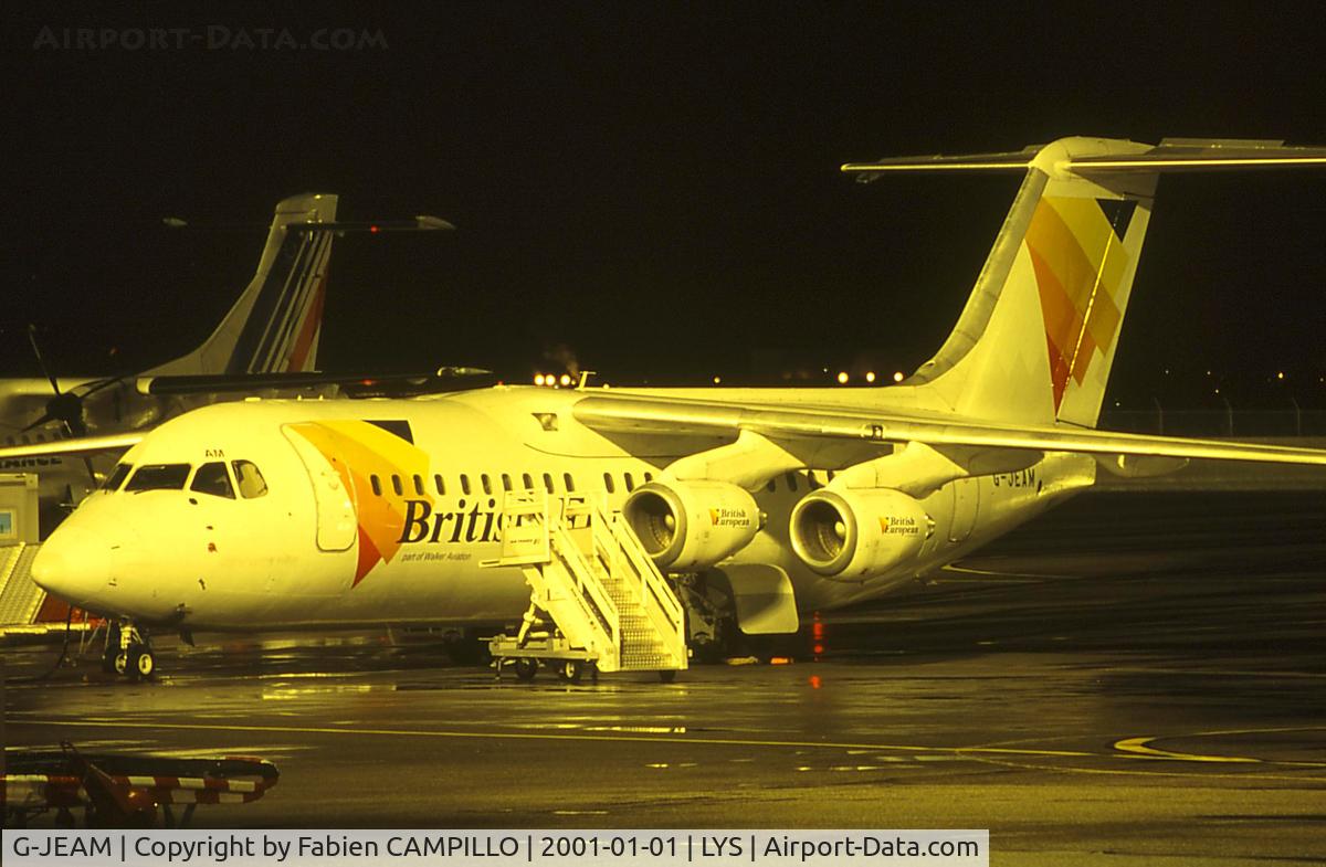 G-JEAM, 1989 British Aerospace BAe.146-300 C/N E3128, British European