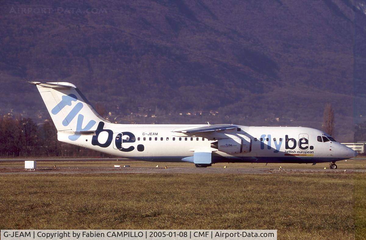 G-JEAM, 1989 British Aerospace BAe.146-300 C/N E3128, FlyBe