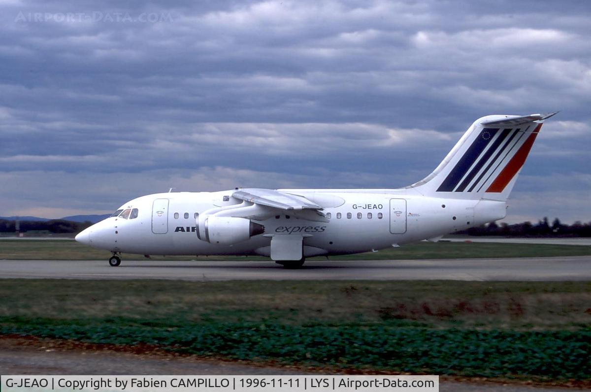 G-JEAO, 1983 British Aerospace BAe.146-100 C/N E1010, Air France Express - Jersey European