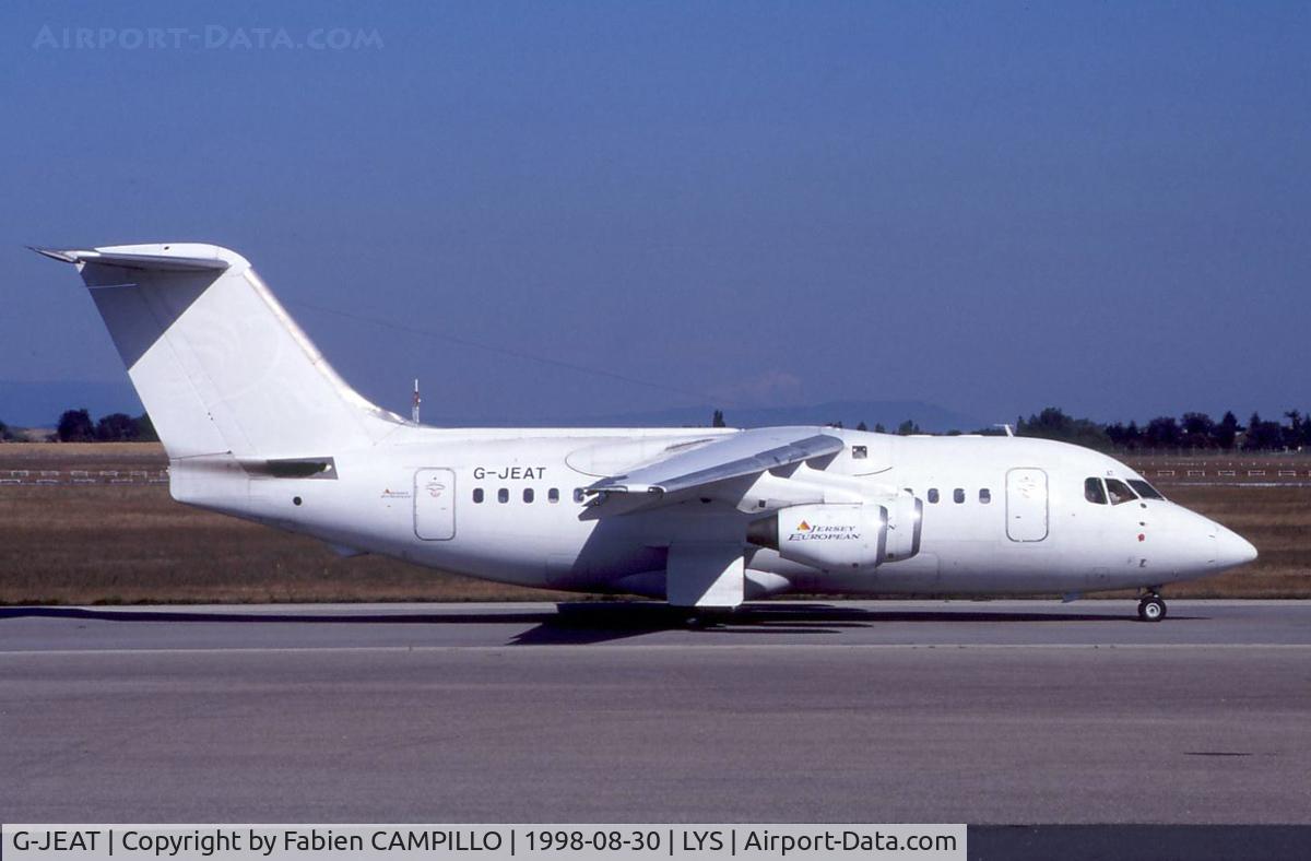 G-JEAT, 1987 British Aerospace BAe.146-100 C/N E1071, Jersey European