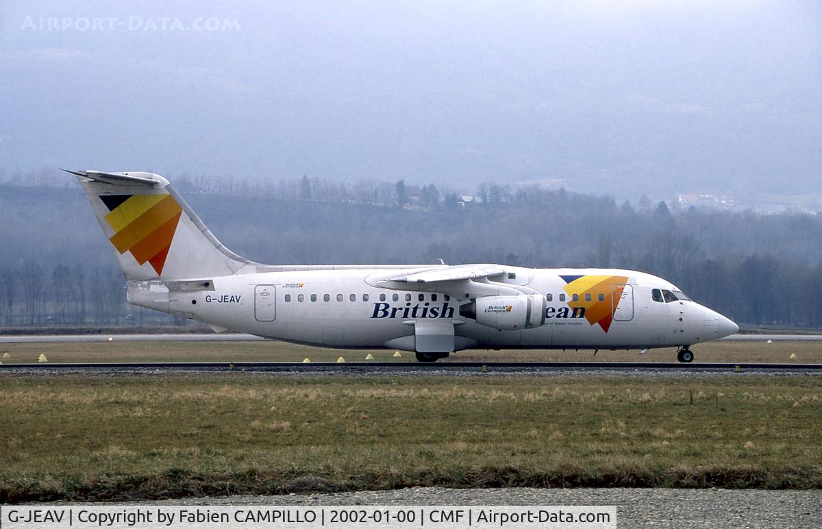 G-JEAV, 1986 British Aerospace BAe.146-200 C/N E2064, British European