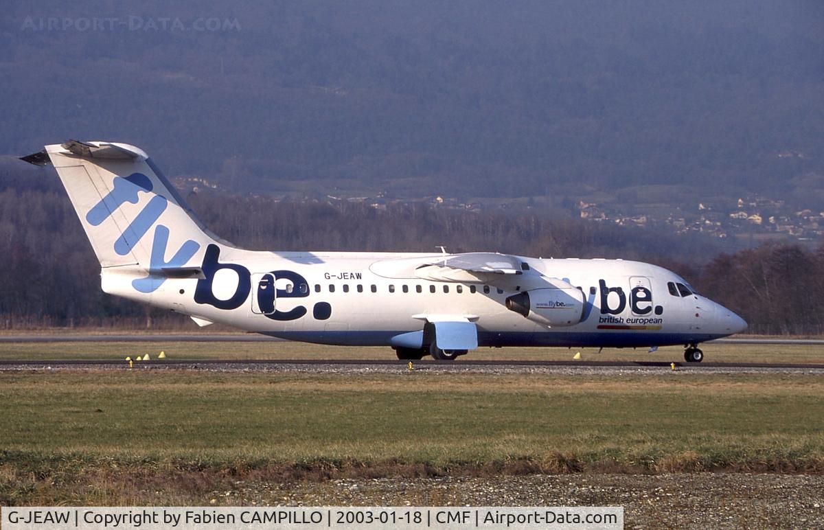 G-JEAW, 1986 British Aerospace BAe.146-200 C/N E2059, FlyBe