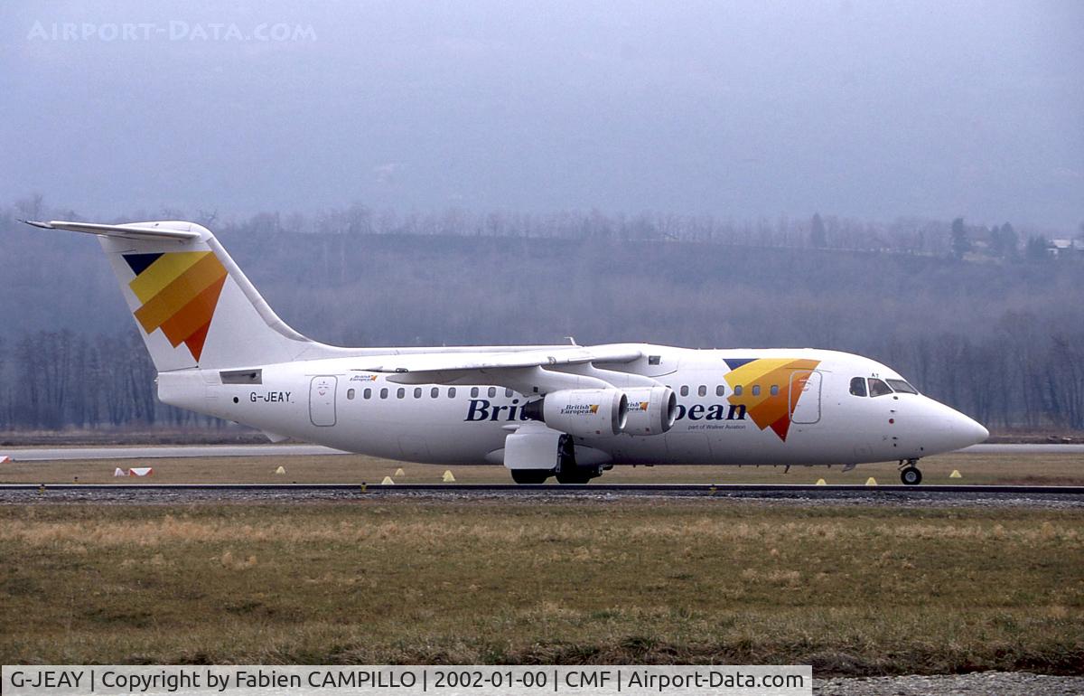 G-JEAY, 1989 British Aerospace BAe.146-200 C/N E2138, British European
