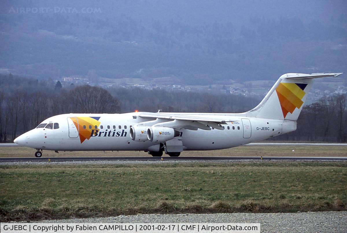 G-JEBC, 1990 British Aerospace BAe.146-300 C/N E3189, British European
