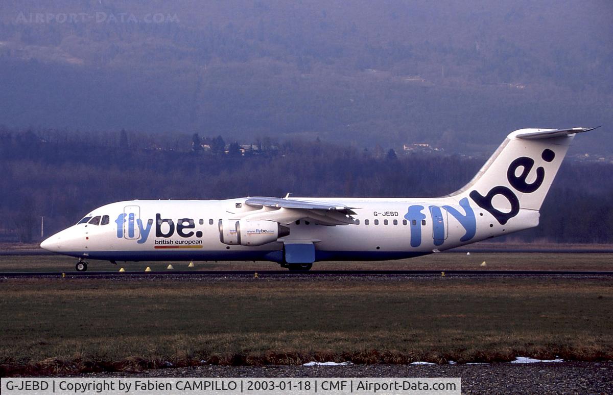 G-JEBD, 1991 British Aerospace BAe.146-300 C/N E3191, FlyBe