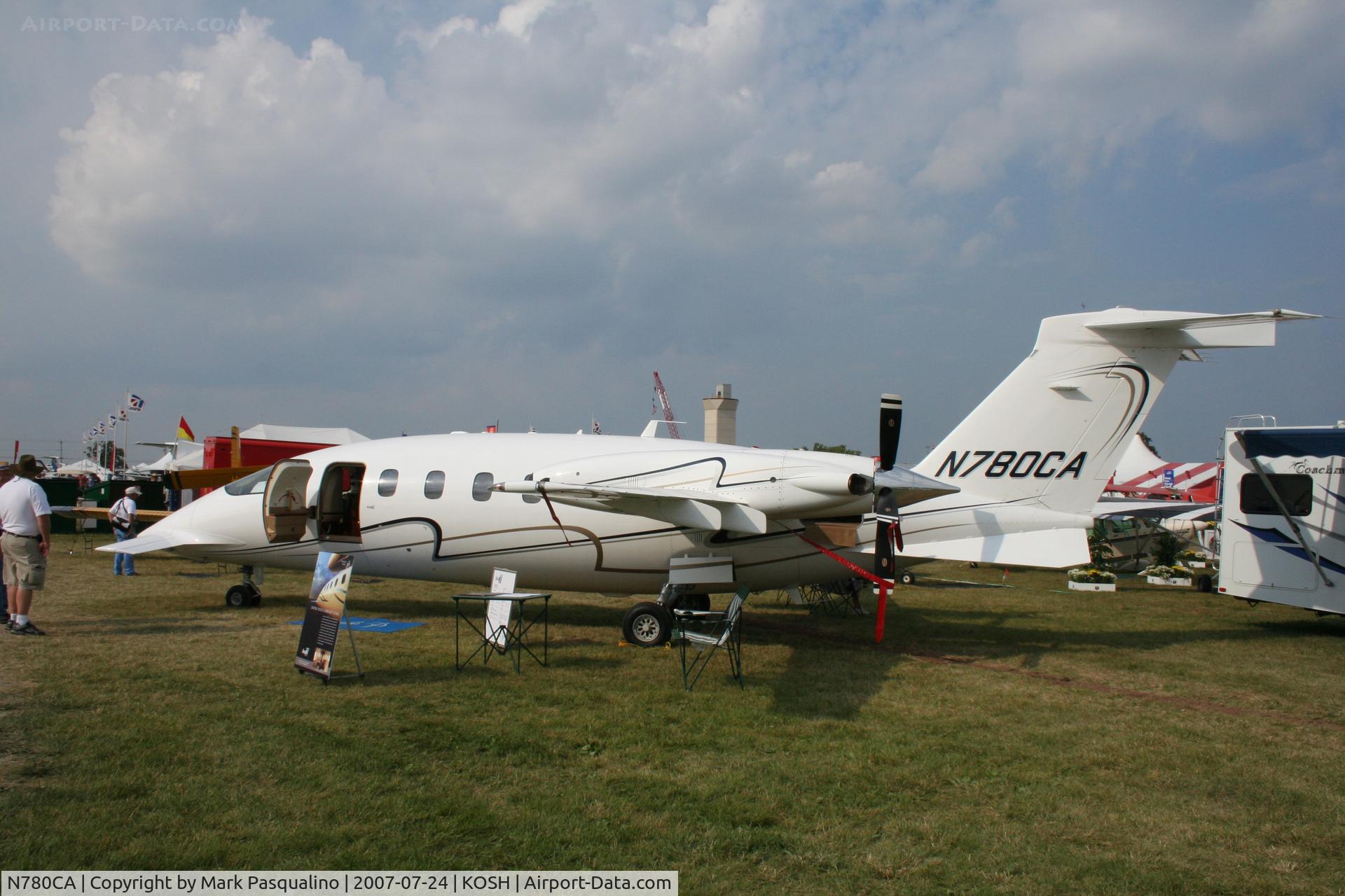 N780CA, 2005 Piaggio P-180 Avanti C/N 1106, Piaggio P180