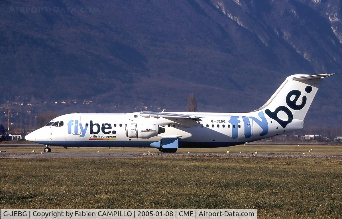 G-JEBG, 1992 British Aerospace BAe.146-300 C/N E3209, FlyBe
