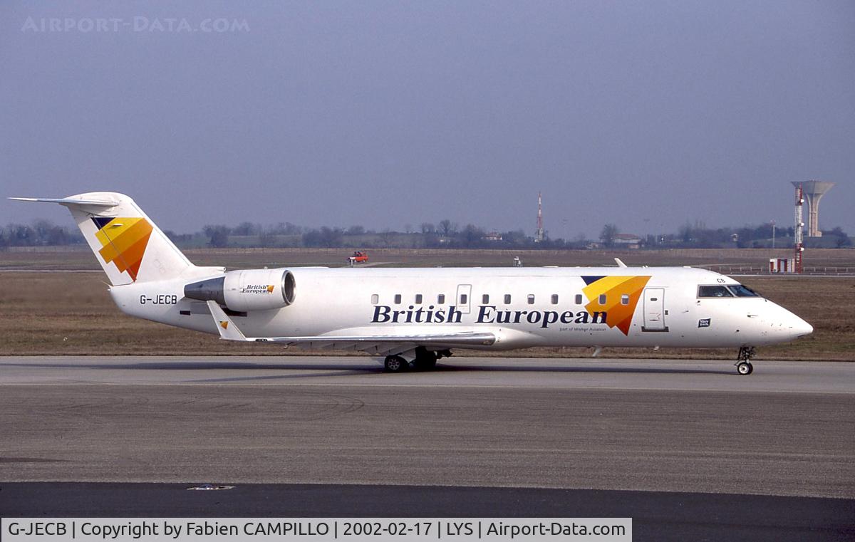 G-JECB, 2000 Canadair CRJ-200ER (CL-600-2B19) C/N 7393, British European