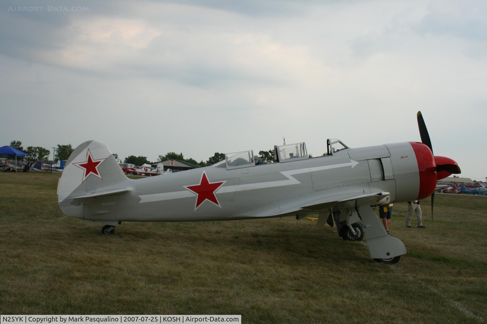 N25YK, 1955 Yakovlev Yak-11 C/N 25 III/25, YAK-11