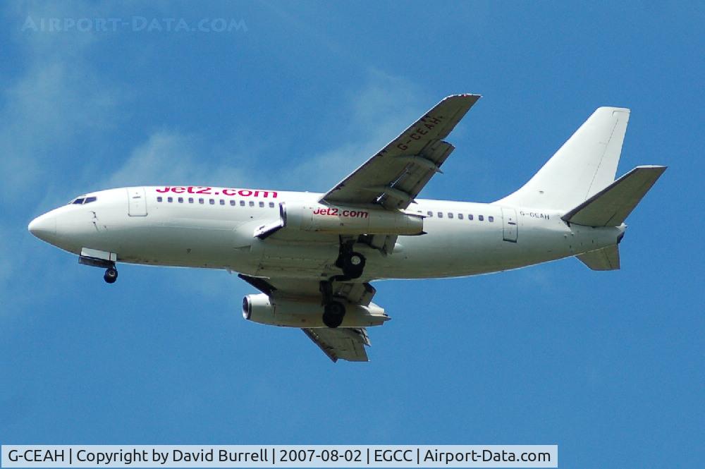 G-CEAH, 1975 Boeing 737-229 C/N 21135, Jet2.com - Landing