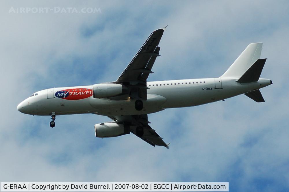 G-ERAA, 2001 Airbus A320-232 C/N 1411, My Travel - Landing