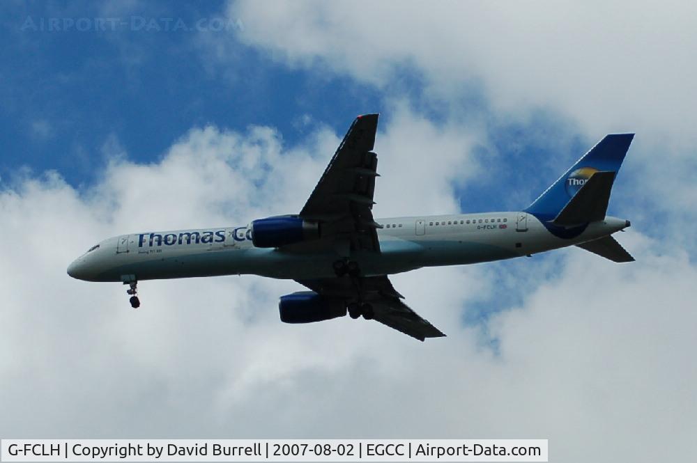G-FCLH, 1995 Boeing 757-28A C/N 26274, Thomas Cook - Landing