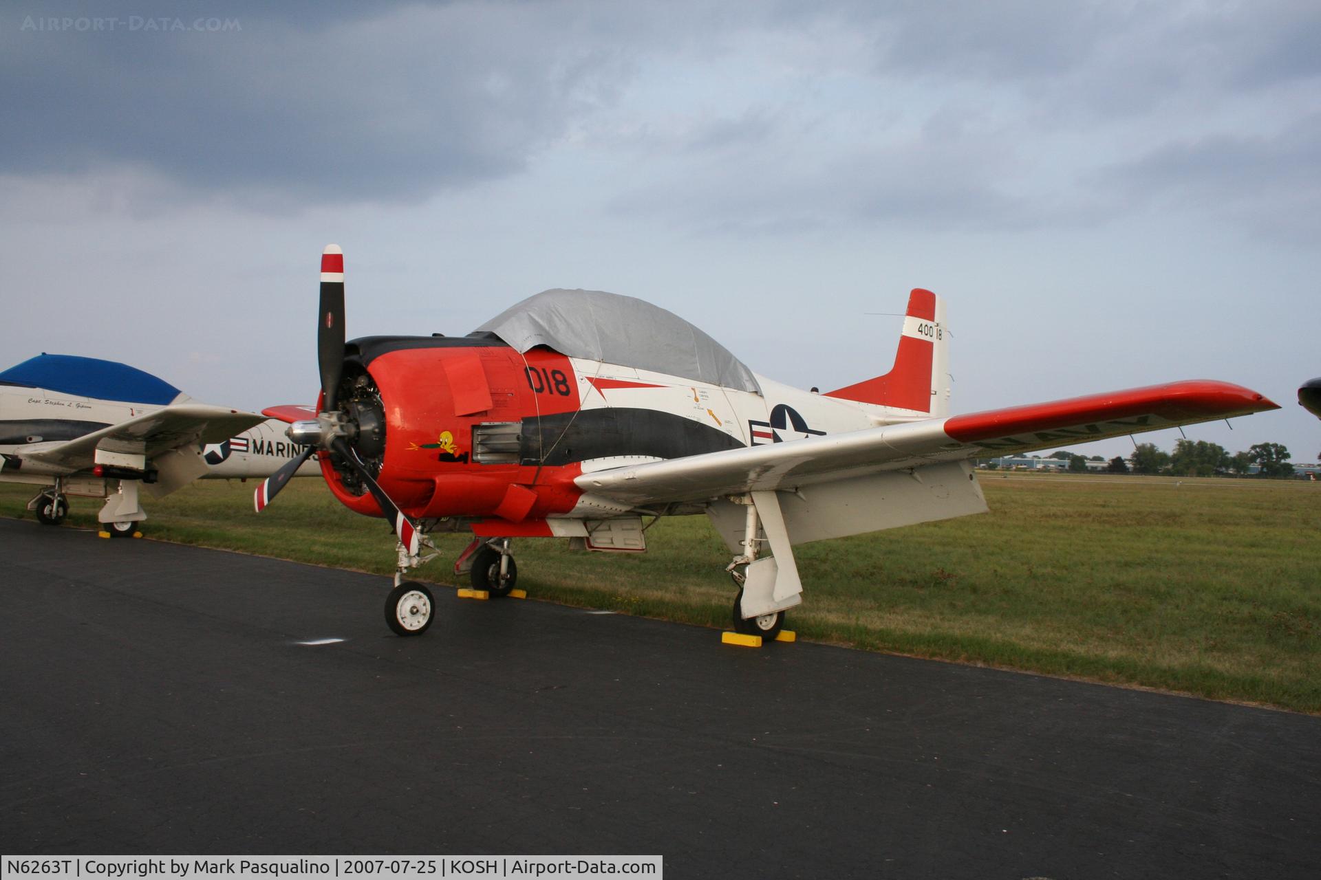 N6263T, 1955 North American T-28B Trojan C/N 219-17, North American T-28B