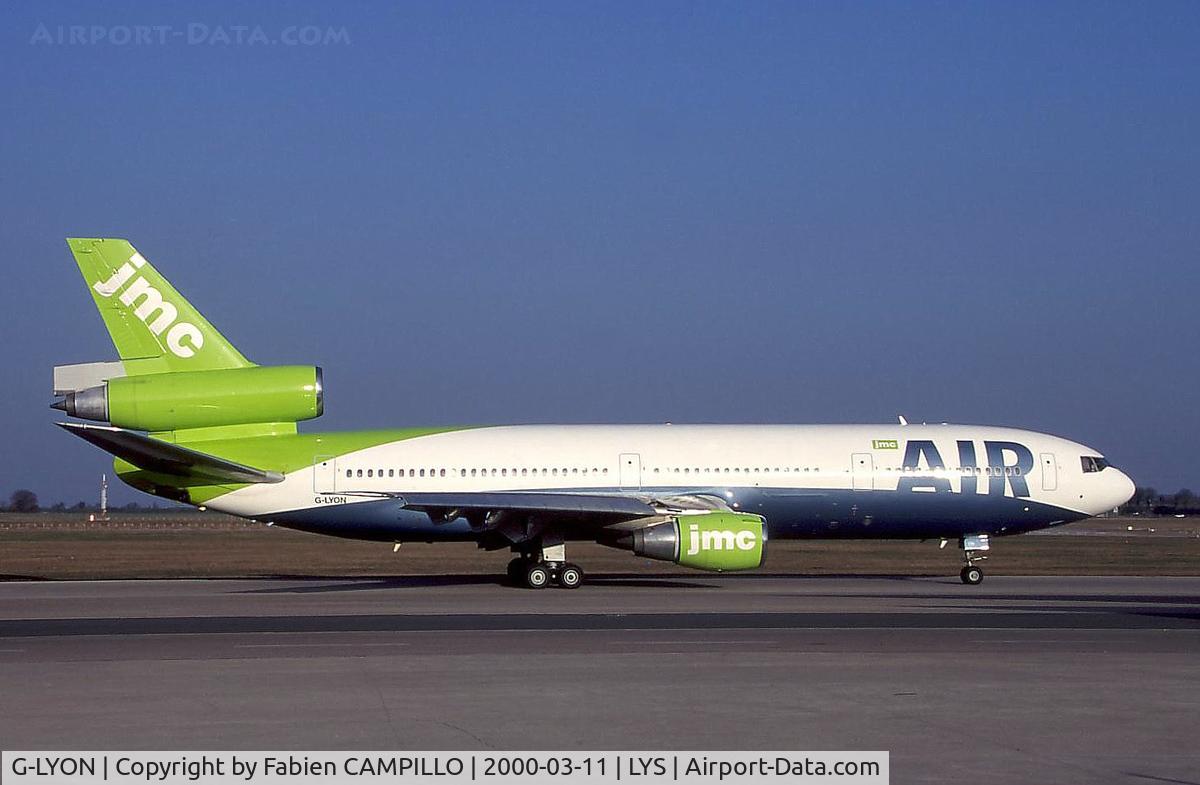 G-LYON, 1979 McDonnell Douglas DC-10-30 C/N 47818, JMC
