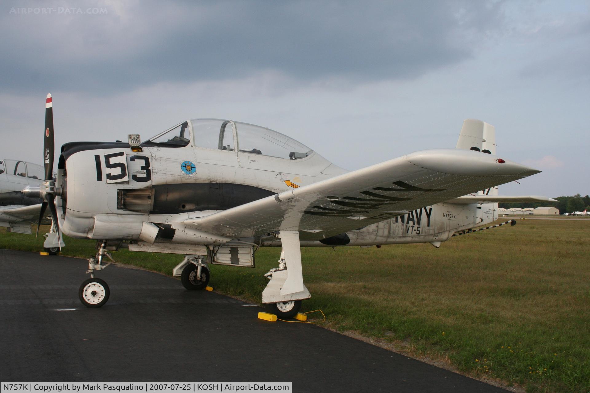 N757K, 1954 North American T-28C Trojan C/N 226-224 (140647), North American T-28C