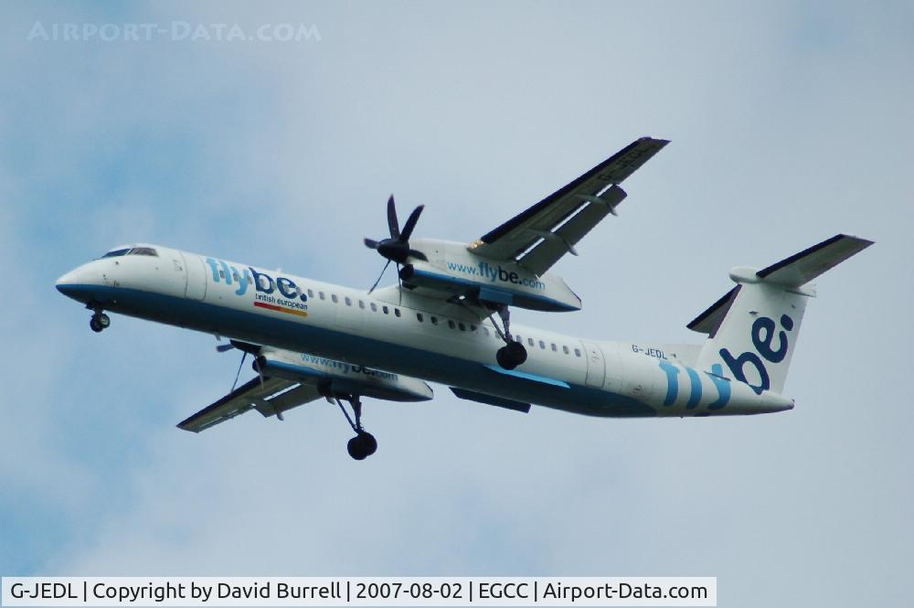 G-JEDL, 2002 De Havilland Canada DHC-8-402Q Dash 8 C/N 4067, Flybe - Landing