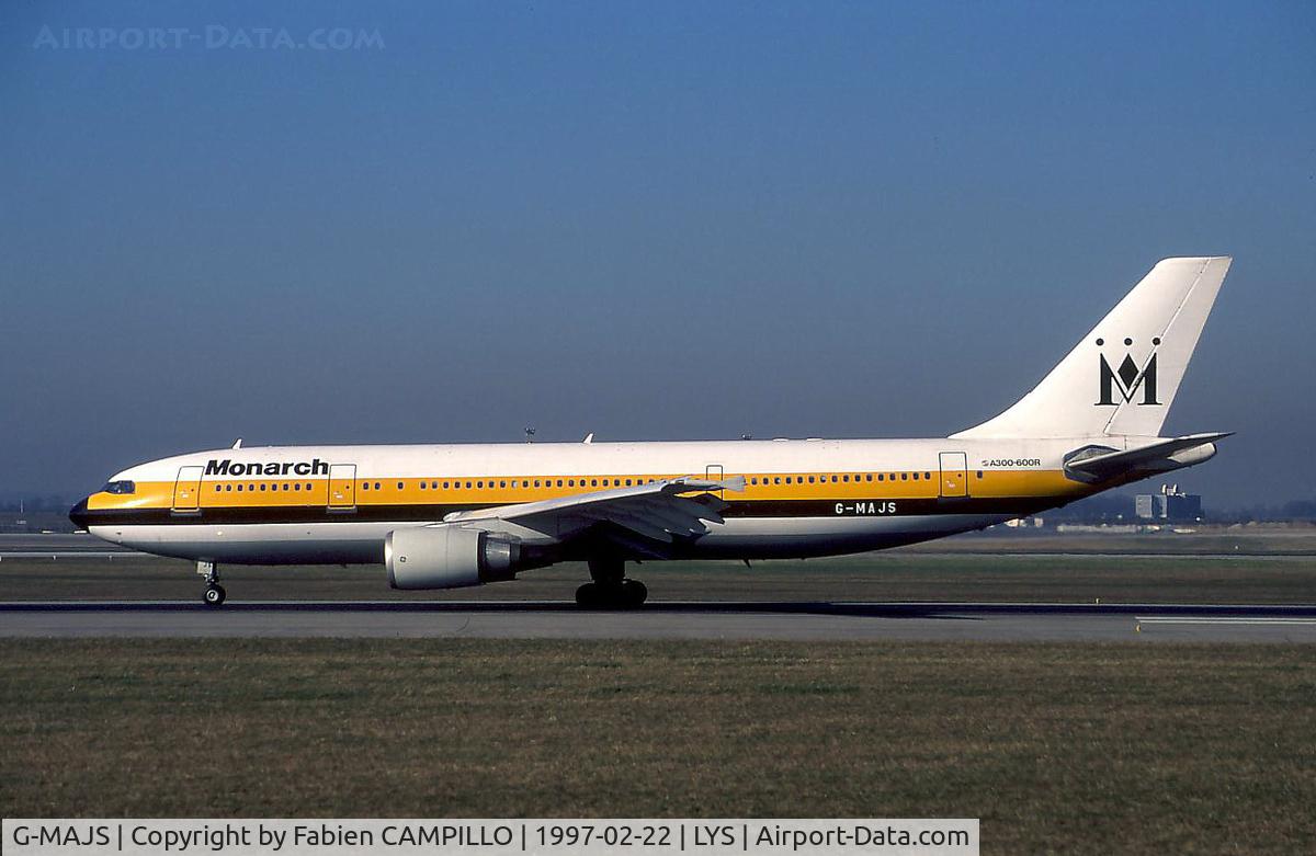 G-MAJS, 1991 Airbus A300B4-605R C/N 604, Monarch
