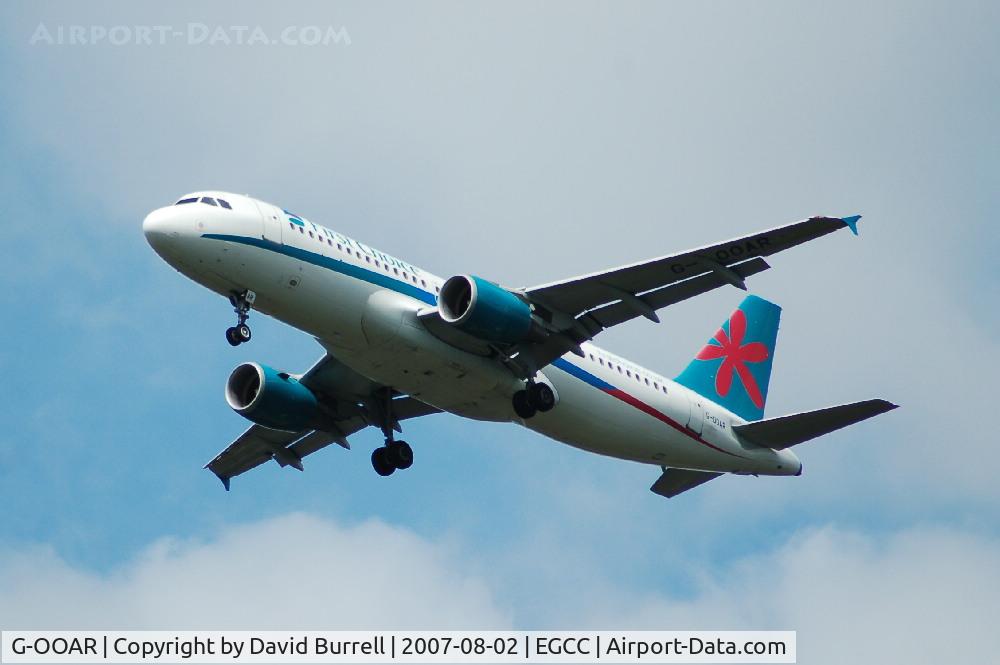 G-OOAR, 2000 Airbus A320-214 C/N 1320, First Choice - Landing