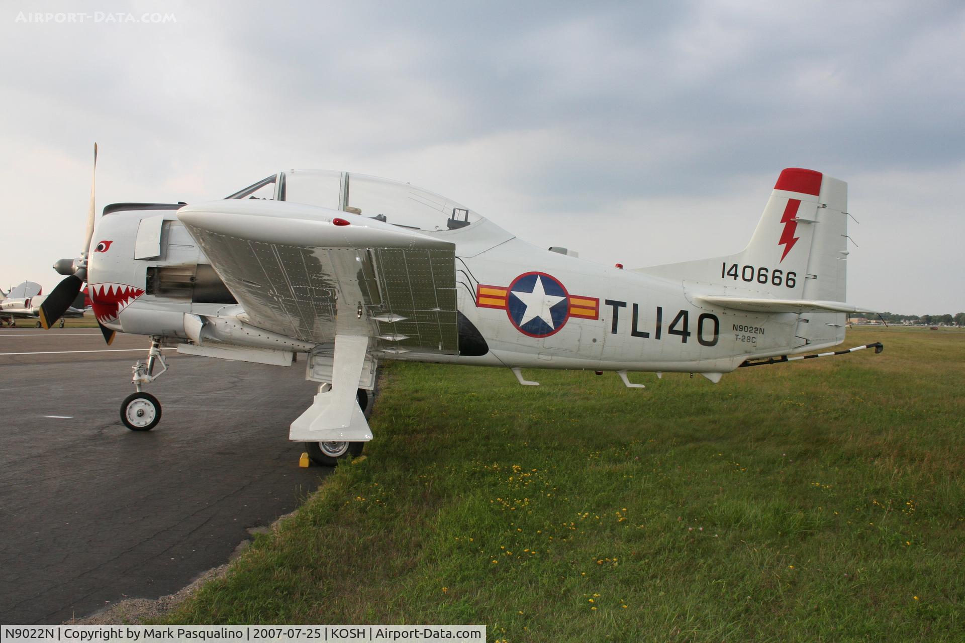N9022N, 1956 North American T-28C Trojan C/N 226-243, North American T-28C