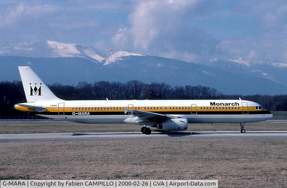 G-MARA, 1999 Airbus A321-231 C/N 983, Monarch