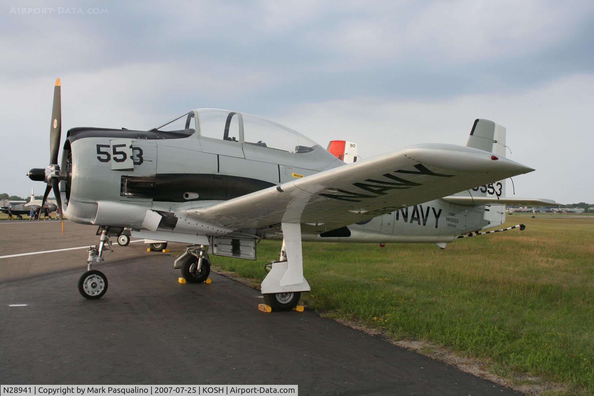N28941, 1956 North American T-28C Trojan C/N 226-130 (140553), North American T-28C