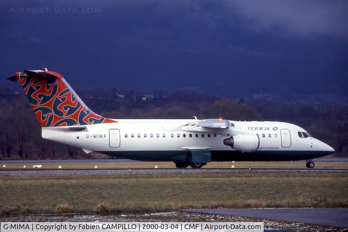G-MIMA, 1987 British Aerospace BAe.146-200 C/N E2079, Manx