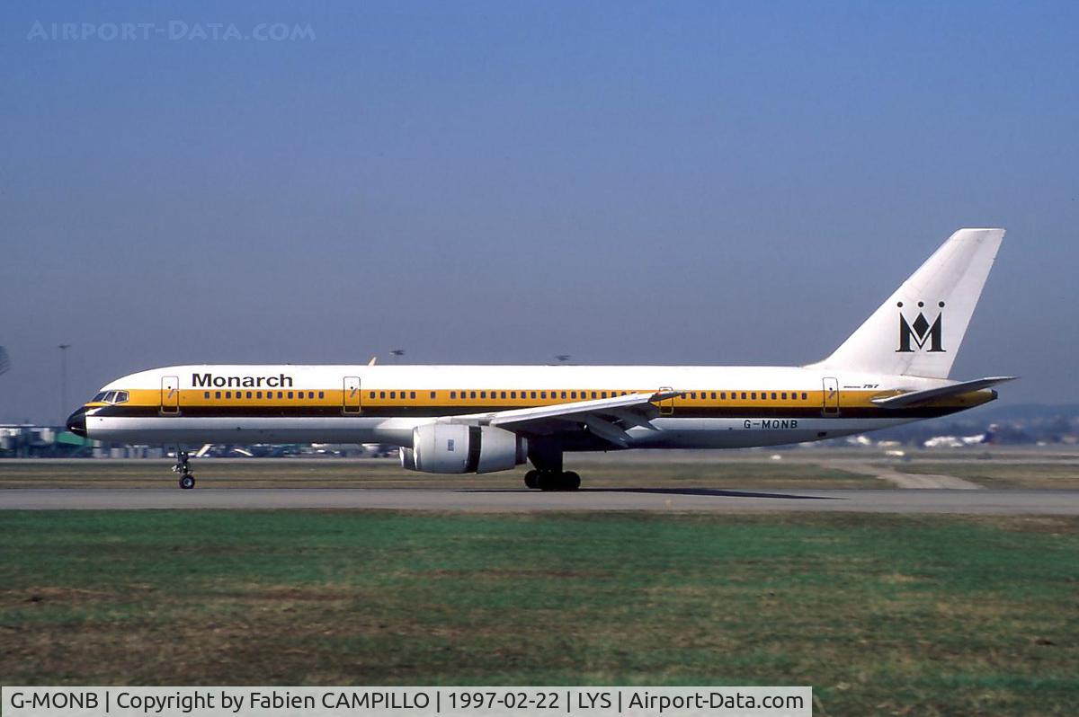 G-MONB, 1983 Boeing 757-2T7 C/N 22780, Monarch