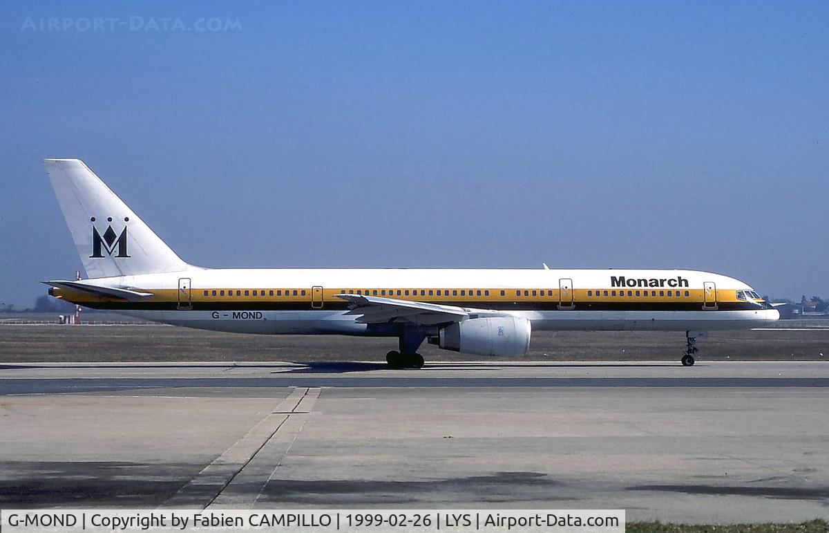 G-MOND, 1983 Boeing 757-2T7 C/N 22960, Monarch