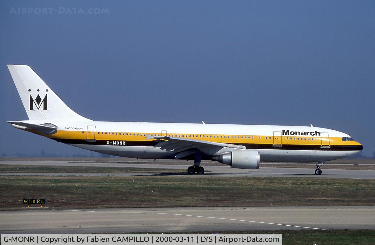 G-MONR, 1989 Airbus A300B4-605R C/N 540, Monarch