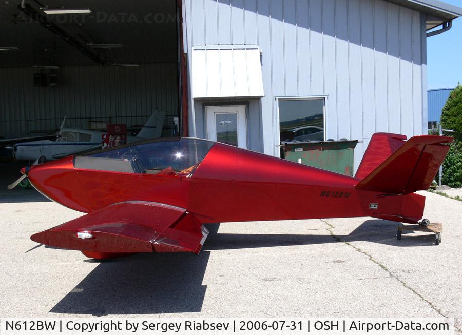 N612BW, 2006 Sonex Waiex C/N W0024, Waiex