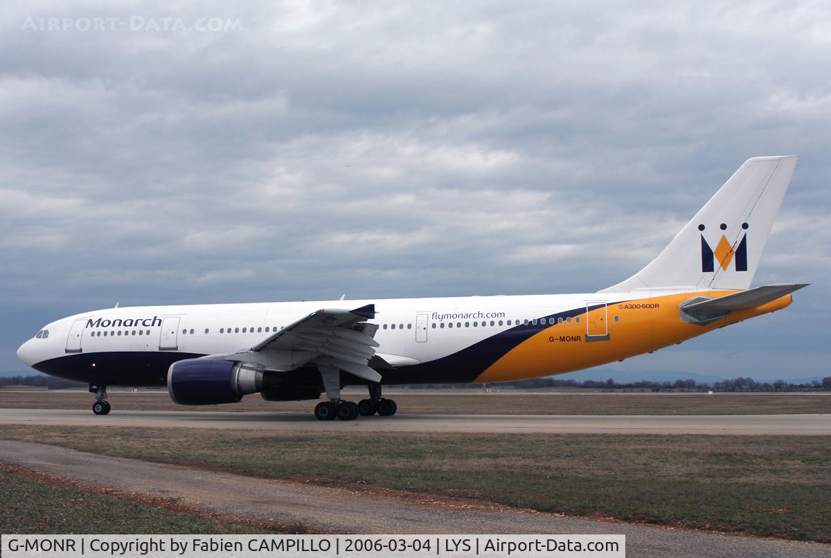 G-MONR, 1989 Airbus A300B4-605R C/N 540, Monarch