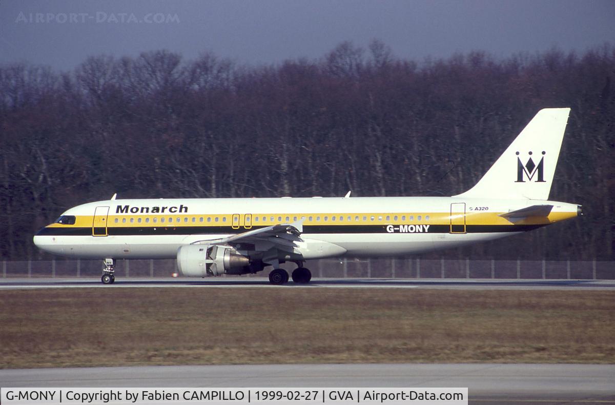 G-MONY, 1992 Airbus A320-212 C/N 279, Monarch