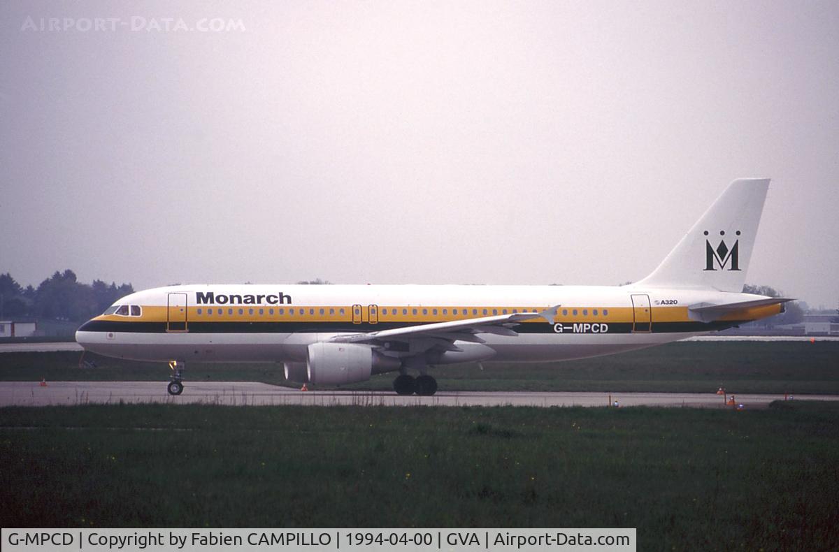 G-MPCD, 1994 Airbus A320-212 C/N 379, Monarch