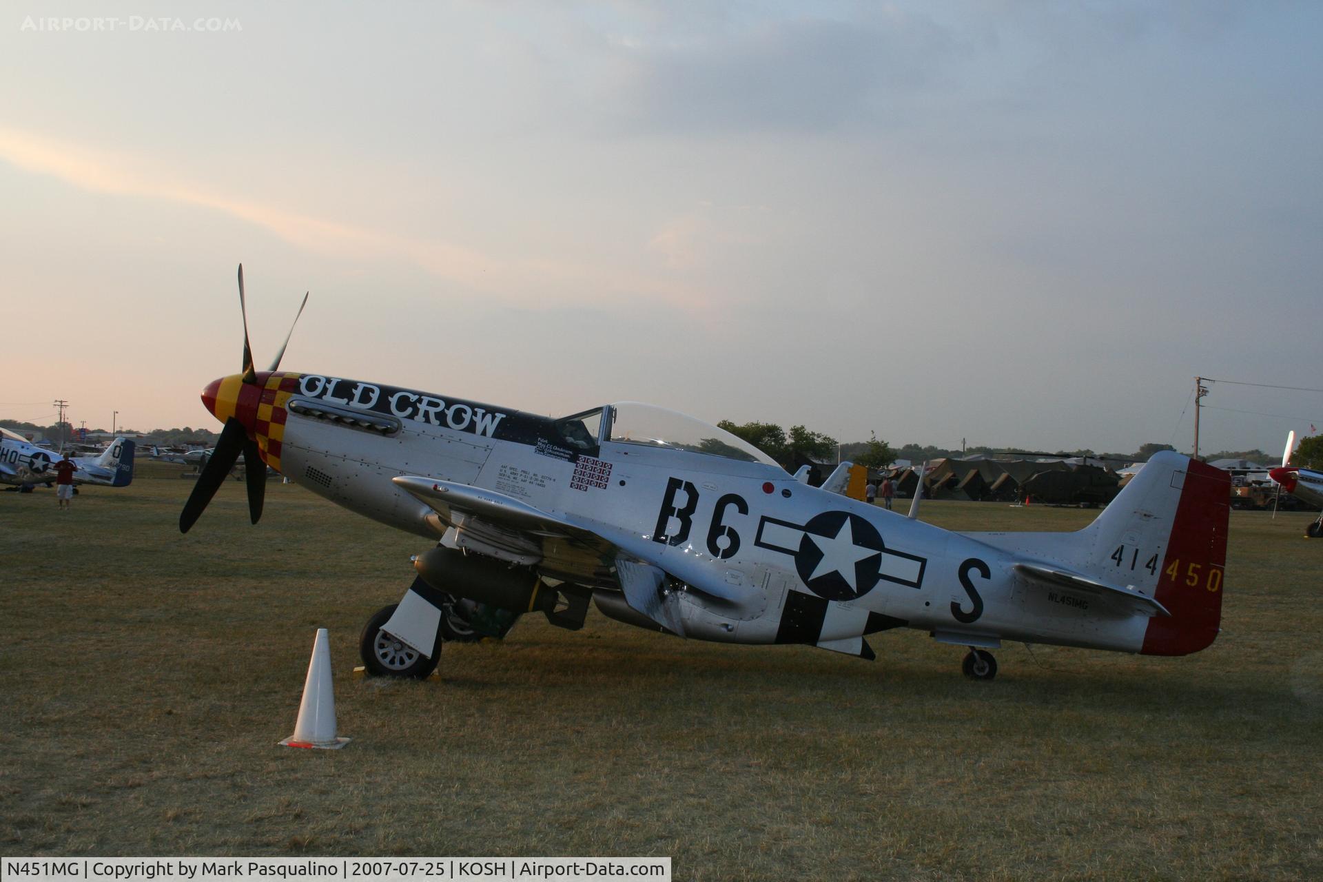 N451MG, 1944 North American P-51D Mustang C/N 44-74774, North American P-51D