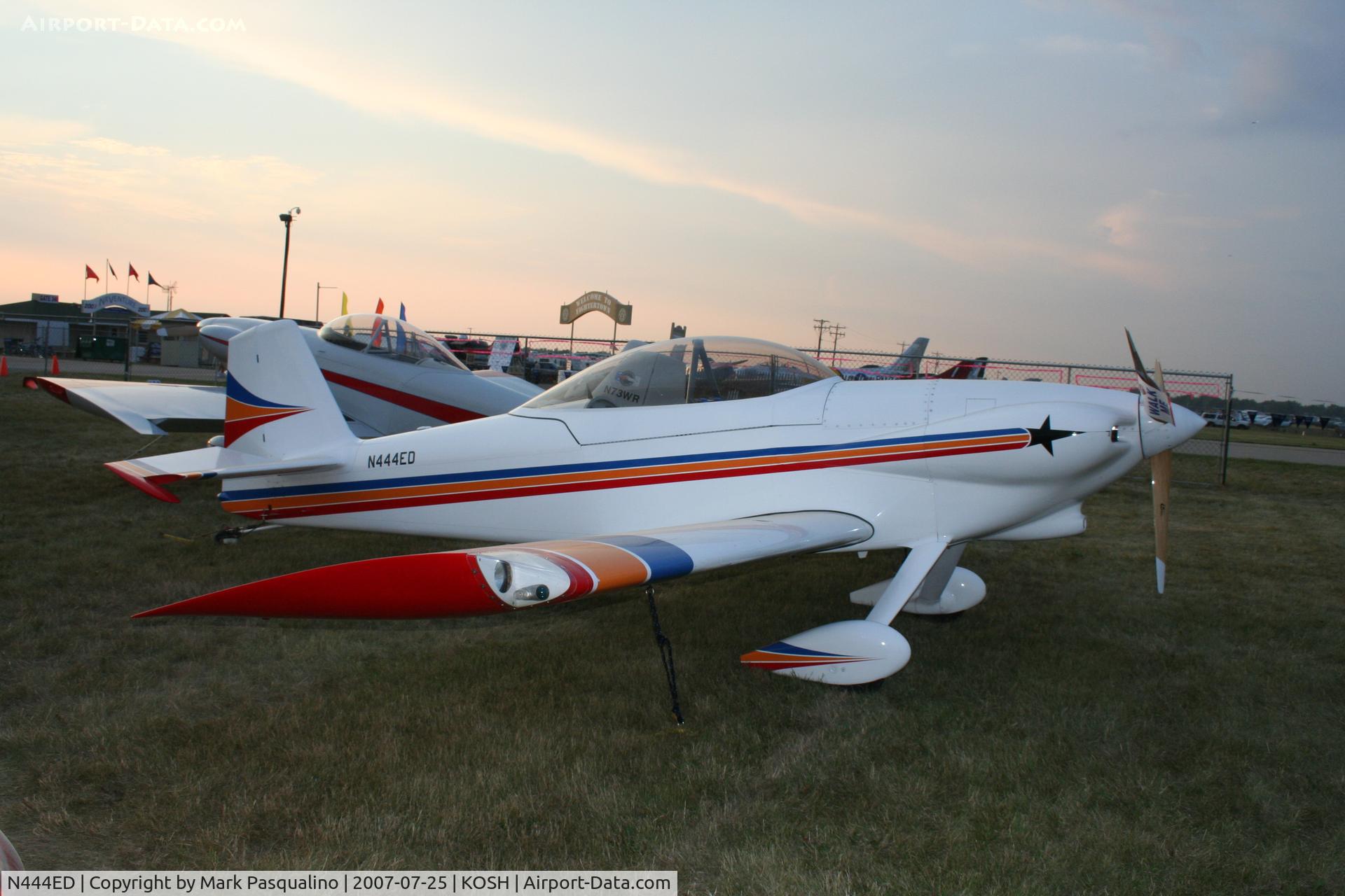 N444ED, Vans RV-4 C/N 2457, RV-4