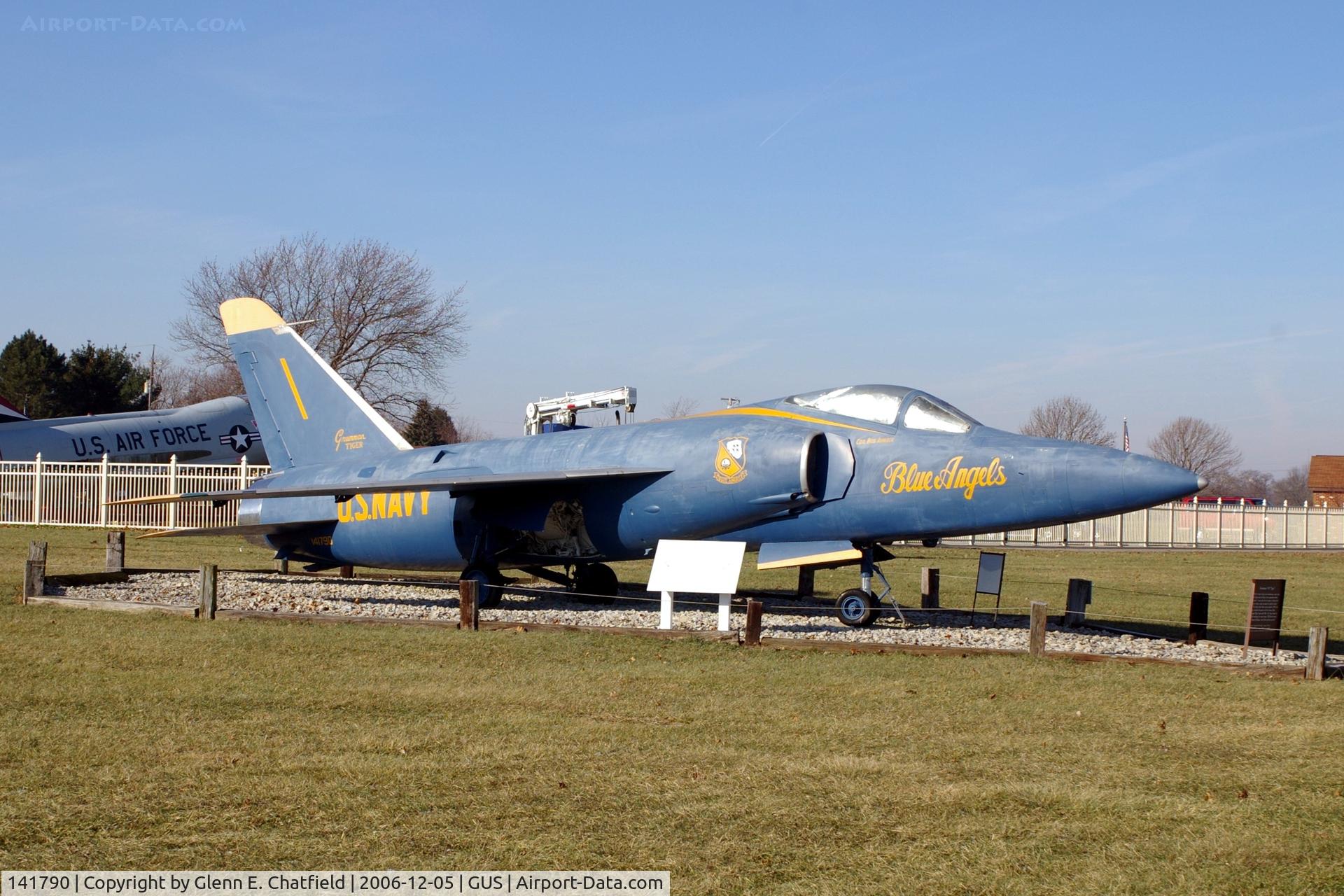 141790, Grumman F11F-1 Tiger C/N 107, F11F-1/F-11A at the Grissom AFM Museum