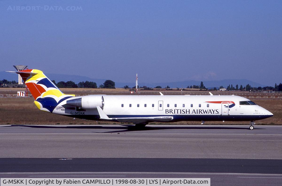 G-MSKK, 1998 Canadair CRJ-200LR (CL-600-2B19) C/N 7226, British Airways - Maersk Air
