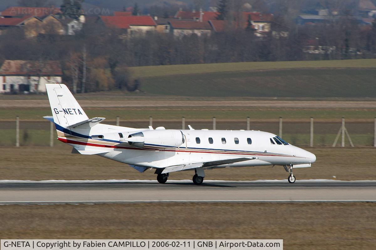 G-NETA, 2002 Cessna 560XL Citation Excel C/N 560-5230, Houston Jet Services