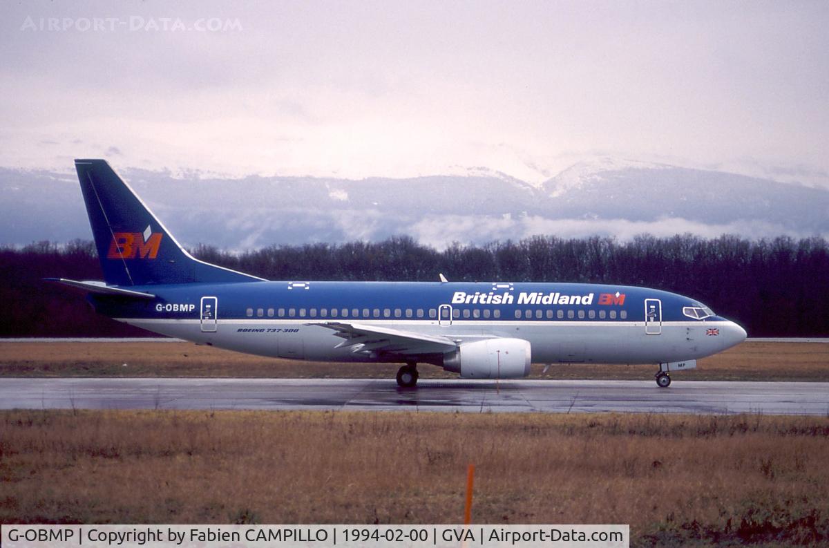 G-OBMP, 1992 Boeing 737-3Q8 C/N 24963, BMI