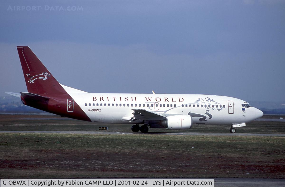 G-OBWX, 1988 Boeing 737-3Y0 C/N 24255, British World