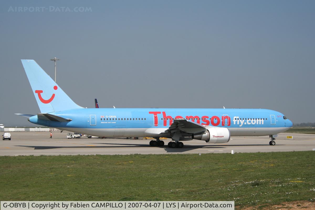 G-OBYB, 1996 Boeing 767-304/ER C/N 28040, Thomson Fly.com